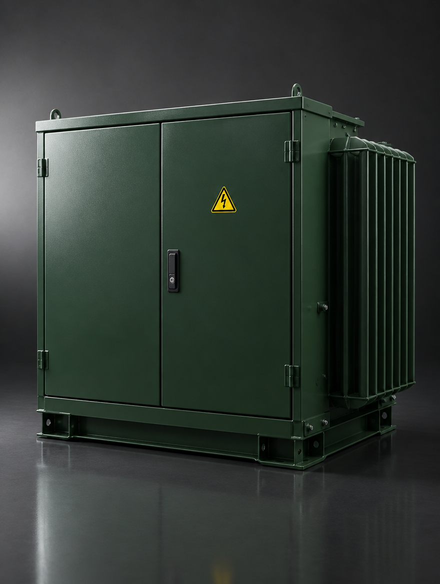 BixBit three-phase padmount transformer
